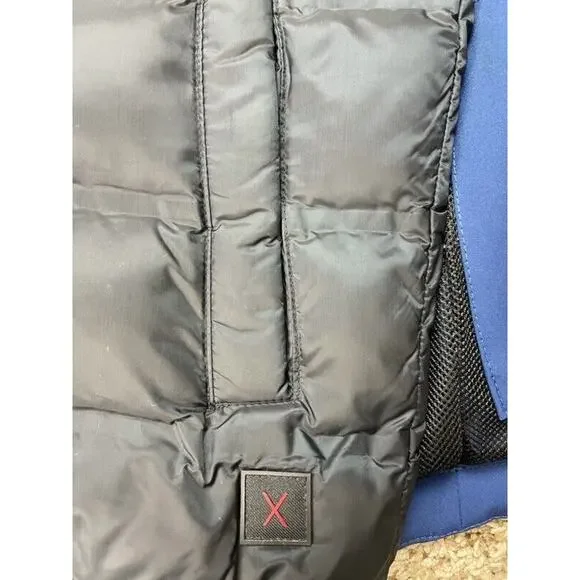 Michael Kors Mens Commuter 3 In 1 Jacket Blue Stretch Water Repellent S New